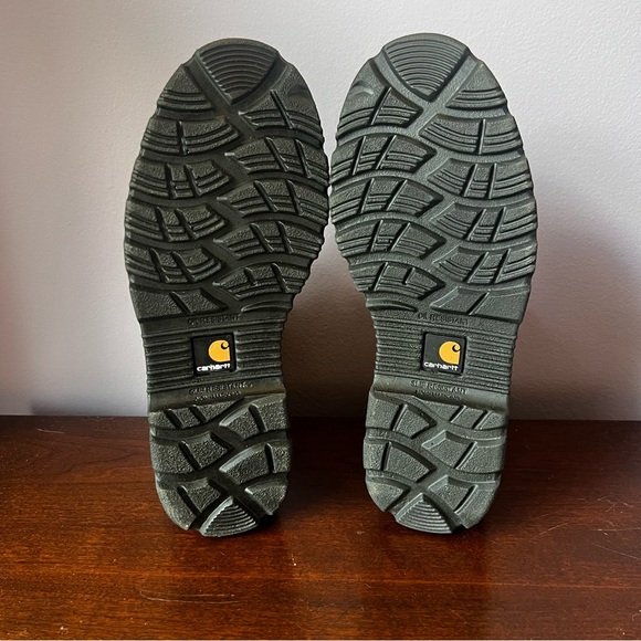 Carhartt CMW6220 Waterproof 6-Inch Steel Toe Work Boot Brown Men's 9 Brand NIB - Picture 6 of 13